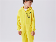 Name It vibrant yellow Pokemon onesie jumpsuit